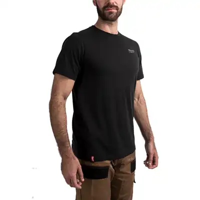 Hybrid-T-Shirt schwarz XXL, Milwaukee_2