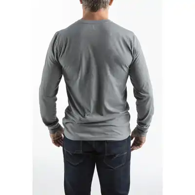 Hybrid-Langarm-Shirt grau XXL, Milwaukee_3