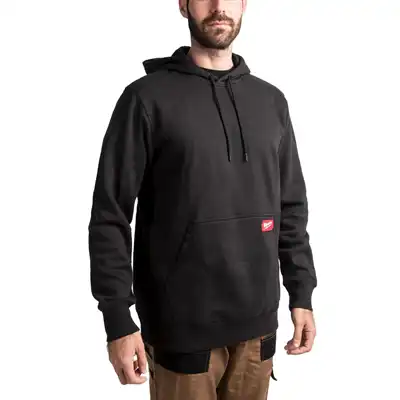 leichter Kapuzenpullover schwarz L, Milwaukee_2