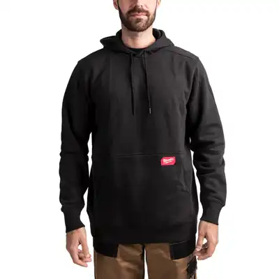 leichter Kapuzenpullover schwarz XL, Milwaukee_1