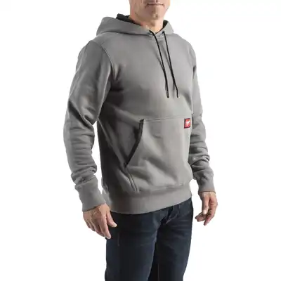 leichter Kapuzenpullover grau S, Milwaukee_2