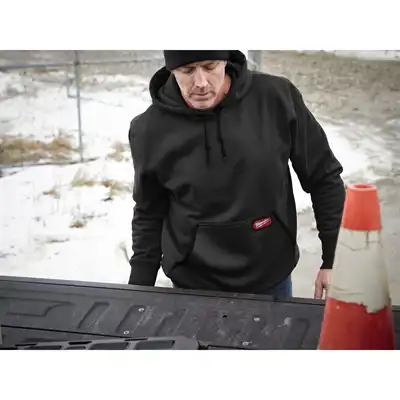 Arbeits-Kapuzenpullover schwarz S, Milwaukee_7