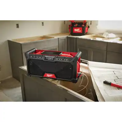 Radio batterie/corrente, Milwaukee_3