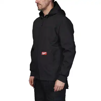 Softshell Kapuzen-Jacke schwarz Gr. S, Milwaukee_1