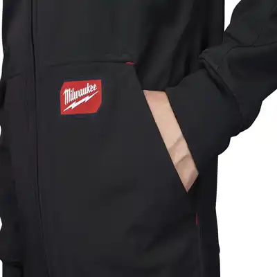 Softshell Kapuzen-Jacke schwarz Gr. L, Milwaukee_3