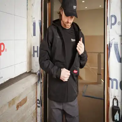 Softshell Kapuzen-Jacke schwarz Gr. XXXL Milwaukee_4