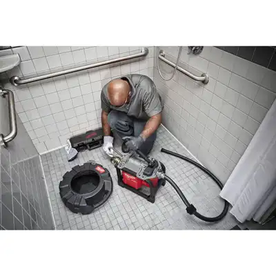 Déboucheur de canalisation à sections à accu_3