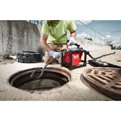 Déboucheur de canalisation à sections à accu_4