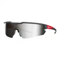 Schutzbrille kratzfest silber verspiegelt