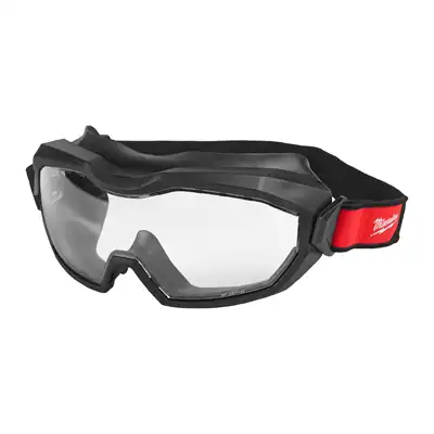 Hoch-Profil-Vollsichtschutzbrille belüftet klar_0