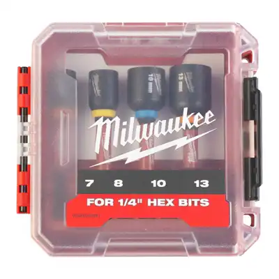 Steckschlüssel Set SHOCKWAVE™ 4-teilig, Milwaukee_0