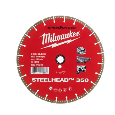 Mola da taglio diamantata, Milwaukee_0