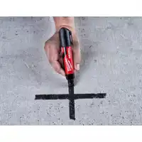 Permanentmarker Keilspitze XL schwarz, Milwaukee