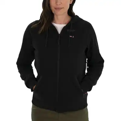 Akku-Heiz-Hoodie S für Damen - schwarz, Milwaukee_0