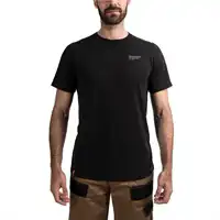 Hybrid-T-Shirt schwarz XXL, Milwaukee
