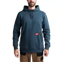 leichter Kapuzenpullover blau XXL, Milwaukee