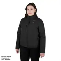 Akku-Heiz-Steppjacke Damen schwarz XL, Milwaukee