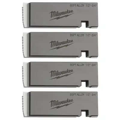 Gewindeschneidbacke ½"-¾" BSPT, Milwaukee_0