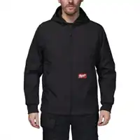 Softshell Kapuzen-Jacke schwarz Gr. M, Milwaukee