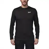 Unterzieh-Langarm-Shirt schwarz Gr. M, Milwaukee