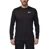 Unterzieh-Langarm-Shirt schwarz Gr. XL, Milwaukee
