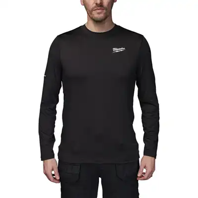 Unterzieh-Langarm-Shirt schwarz Gr. XXL, Milwaukee_0