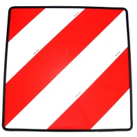 Cartello di pericolo rosso/bianco_0