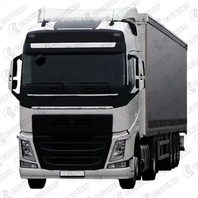 Plaque marche pied gauche en aluminium, VOLVO FH 4_2