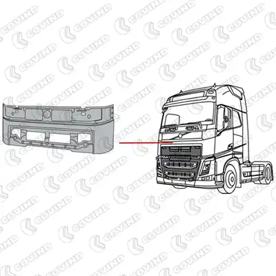 Wartungsklappe vorne, Volvo FH Euro 6_1