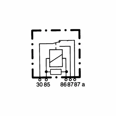 Wechselkontaktrelais 12V HELLA  _1
