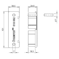 Abschlusskappe Unterfahrschutz 518 604 000_1