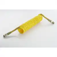 Luftspirale gelb Ø55mm M16x1.5mm