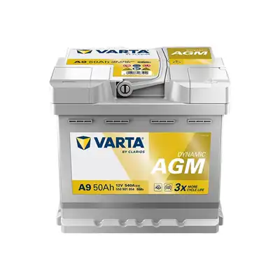 Batterie 12V 50Ah 540A, VARTA DYNAMIC AGM_0