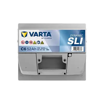 Batterie 12V 52Ah 520A, VARTA DYNAMIC SLI_3