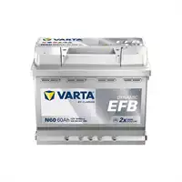 Batterie 12V 60Ah 640A, VARTA DYNAMIC EFB