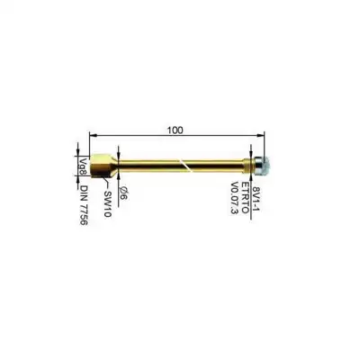 Ventilverlängerung starr L95mm_0