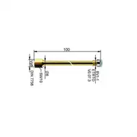 Ventilverlängerung starr L95mm