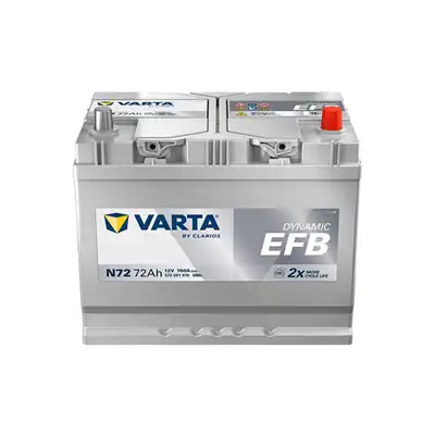 Batterie 12V 72Ah 760A, VARTA DYNAMIC EFB_0
