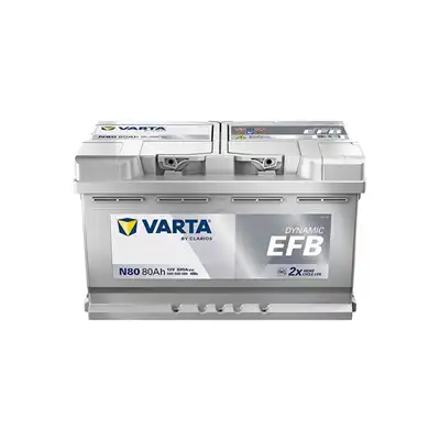 Batteria 12V 80Ah 800A, VARTA DYNAMIC EFB_0