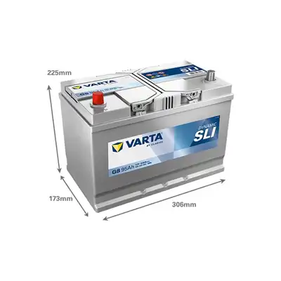 Batterie 12V 95Ah 830A, VARTA DYNAMIC SLI_1