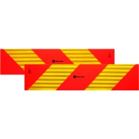 Warntafel gelb/rot 565x130x1.8mm_0