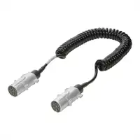 Anschlusskabel für Anhänger 24N + Metall-Stecker