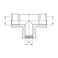 T-Verschraubung 2X M16x1.5mm /  P5 RAUFOSS_1