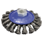Scheibenbürste gezopft Ø 100mm, M14