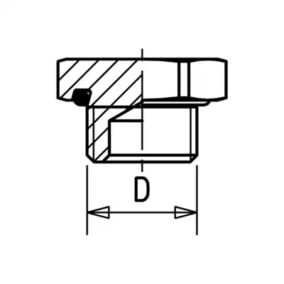 Vite di chiusure M16X1,5 Raufoss_2