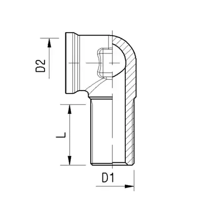 Winkelverbinder 90° M16X1,5 - M16X1,5 Raufoss_2