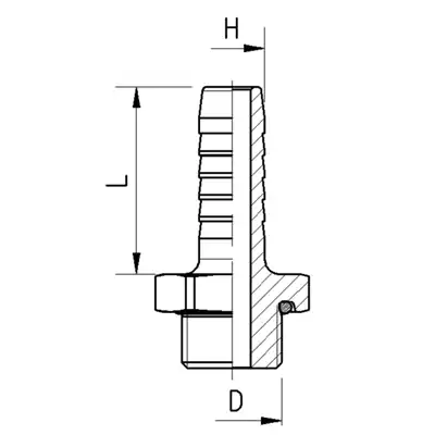 Raccordo per tubo flessibile con O-Ring Raufoss_3