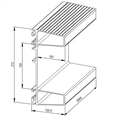 Unterfahrschutz ALU 2420mm_1