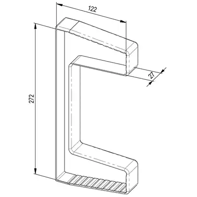 Embout de protection pare-choc2420mm_1