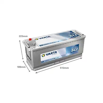 Batterie 12V 140Ah 800A, VARTA DYNAMIC SLI_1